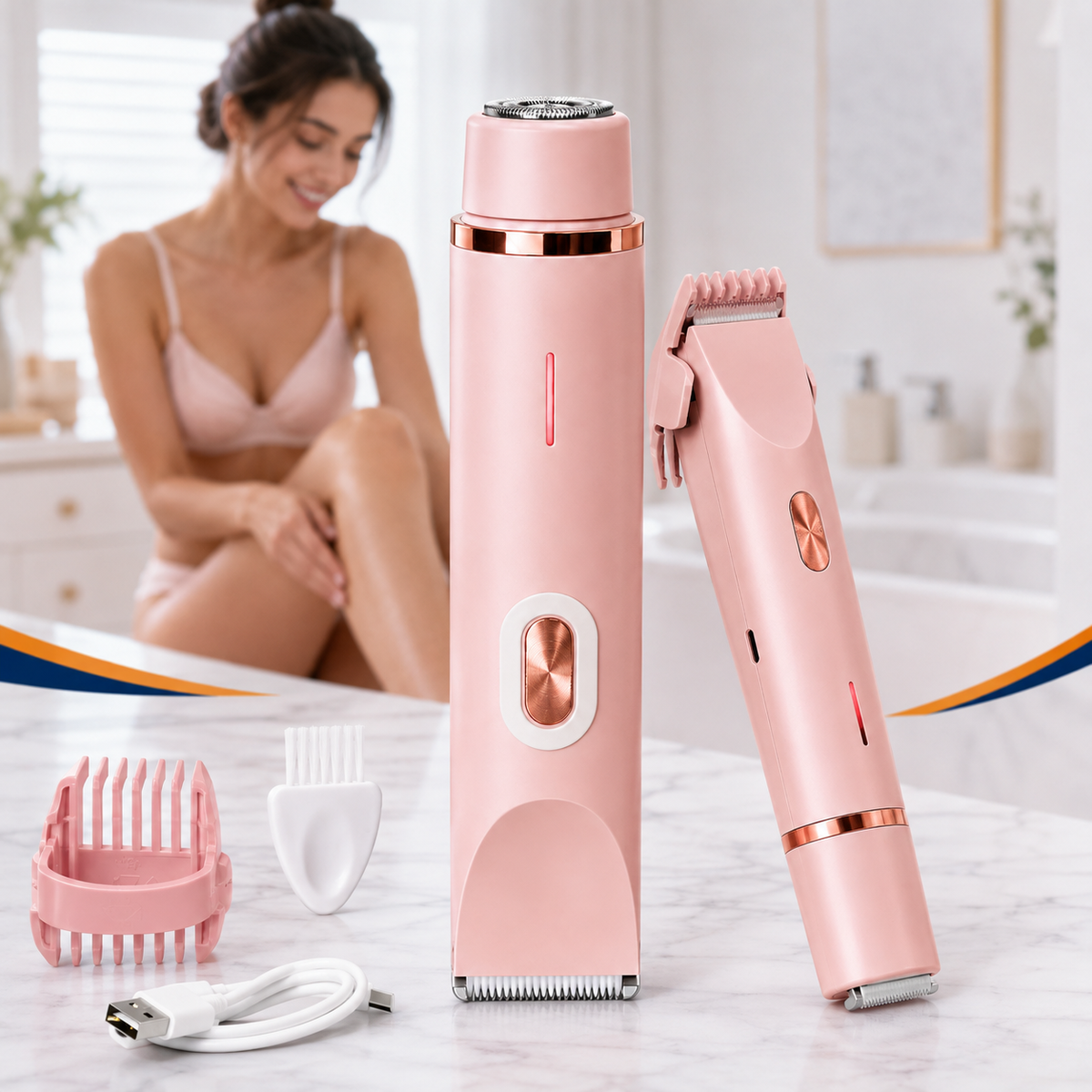 Depiladora Eléctrica — Depilación Fácil y Piel Suave