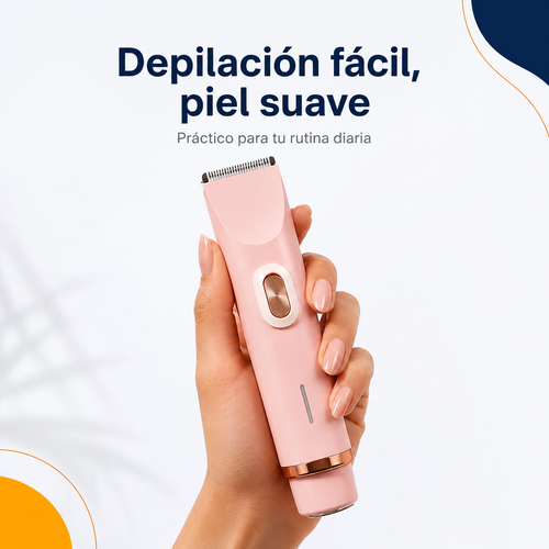Depiladora Eléctrica — Depilación Fácil y Piel Suave