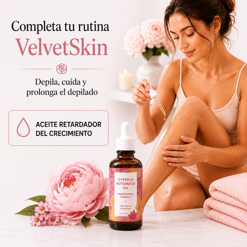 Piel antes de usar la depiladora